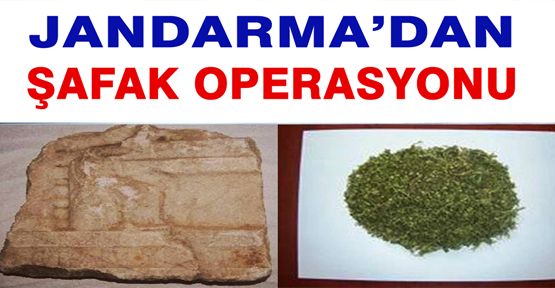 JANDARMA'DAN ŞAFAK OPERASYONU