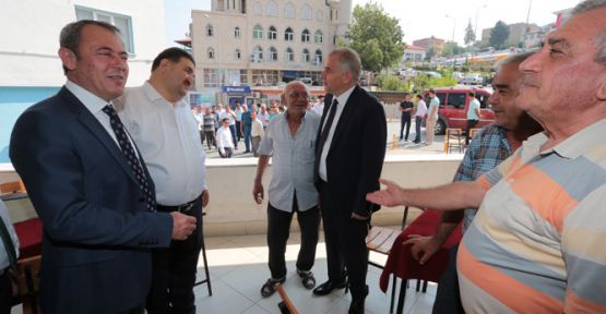 Milletvekili Tin ve Başkan Zolan’dan ilçelerde bayramlaşma