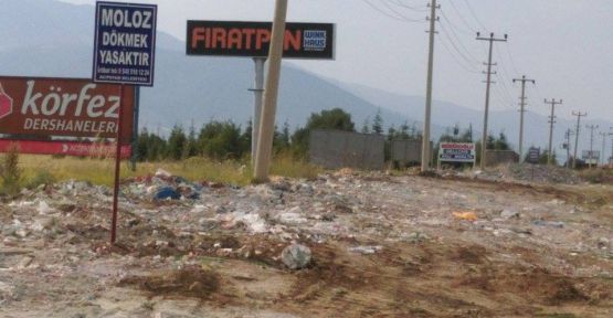 MOLOZ DÖKENLERE CEZA KESİLECEK