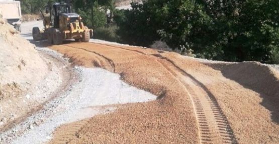 ÖREN'DE ASFALTLAMA ÇALIŞMALARI BAŞLADI