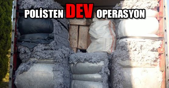 POLİSTEN DEV OPERASYON