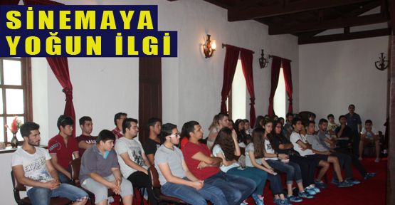 SİNEMA KULÜBÜNE YOĞUN İLGİ