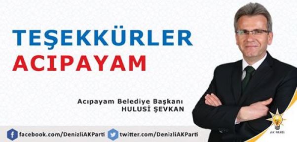 TEŞEKKÜRLER ACIPAYAM