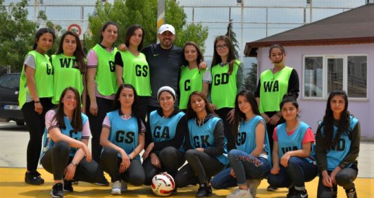 Türkiye’nin ilk ’Netball’ maçı Denizli’de yapıldı