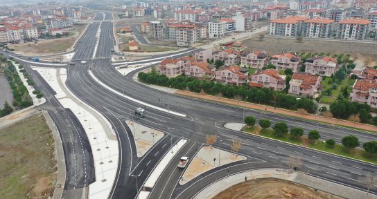 Yeni çevre yolunda sona yaklaşıldı