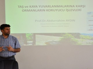 Prof. Dr. Aydın çığdan korunmanın yollarını anlattı