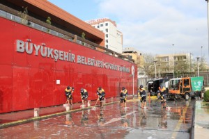 Büyükşehir'den koronavirüse karşı sıkı tedbirler