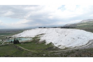 Hava kalitesi iyileşen Denizli’de Pamukkale’nin güzelliği ortaya çıktı