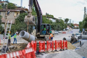 Alt yapı çalışmalarına vatandaşlardan tam not