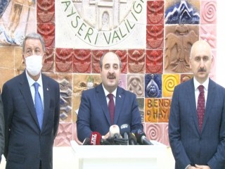 Bakanların Kayseri temasları