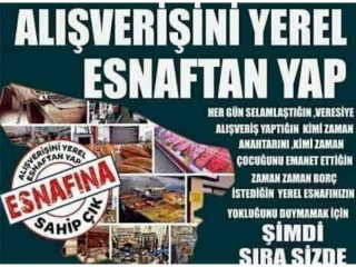 Köşk Esnaf Odası’ndan ‘Yerel esnafa sahip çık’ kampanyası