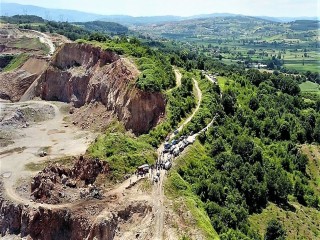 İkinci patlamanın yaşandığı alan havadan görüntülendi