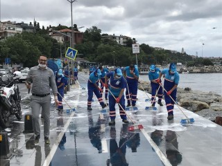 Üsküdar sahil hattında artık çekirdek yemek yasak