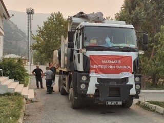 Marmaris, yardım elini uzattı