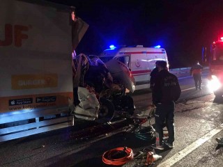 Manisa’da trafik kazası: 1 ölü