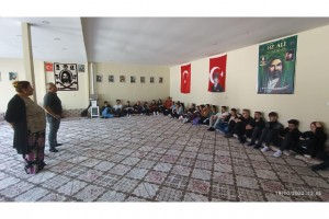 PAMUKKALE ÜNİVERSİTESİ COĞRAFYA BÖLÜMÜ ÖĞRENCİLERİ ACIPAYAM’DA ARAZİ ÇALIŞMASI GERÇEKLEŞTİRDİ