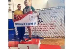 Denizlili halterci Türkiye Şampiyonu oldu