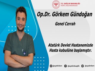 Atatürk Devlet Hastanesinde yeni doktorlar göreve başladı