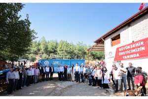 Büyükşehir’den bir destek de küçükbaş hayvancılığa