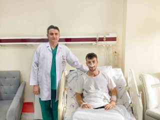 Burnu 3 yerden kırılan Denizlisporlu futbolcu acil ameliyata alındı