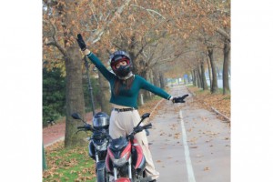 Motosiklet tutkunu genç kız kazada hayatını kaybetti
