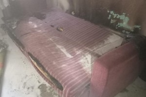 Ev olarak kullanılan iş hanında çıkan yangında 17’si çocuk 21 kişi kurtarıldı