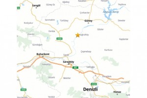 Denizli Güney’de 4.0 büyüklüğünde deprem