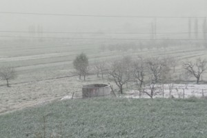 Denizli’nin yüksek kesimlerinde kar yağışı etkili oldu