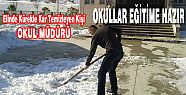 BELEDİYE OKULLARI TEMİZLİYOR