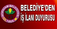 BELEDİYE'DEN İŞ İLANI DUYURUSU (MÜLAKAT)