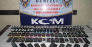 Denizli’de 95 adet kaçak cep telefonu ele geçirildi