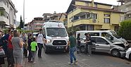 Denizli'de mahalleliyi ayağı kaldıran trafik kazası